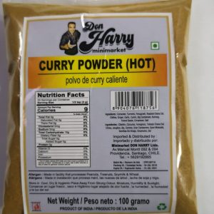 Curry en Polvo 100 gr - Don Harry