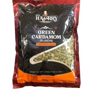 Cardamomo Verde Entero 7MM 500 GR - Don Harry